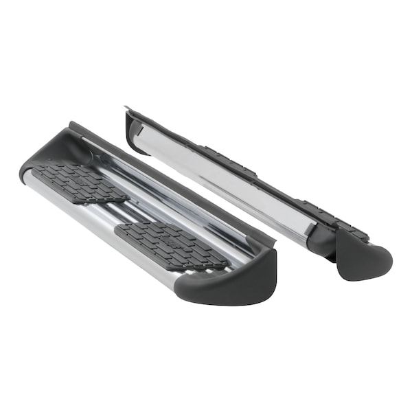 STAINLESS STEEL SIDE ENTRY STEPS(BRKTS SOLD SEP)